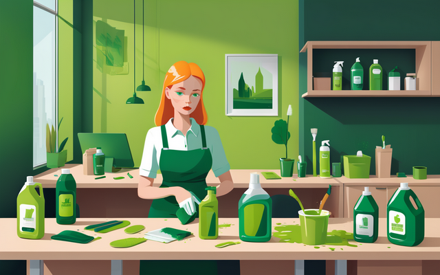 Экологичные чистящие средства и их влияние на офисную продуктивность и здоровье.